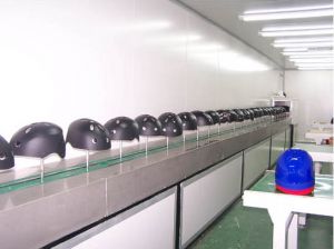 摩托車、電動車頭盔噴漆線工藝